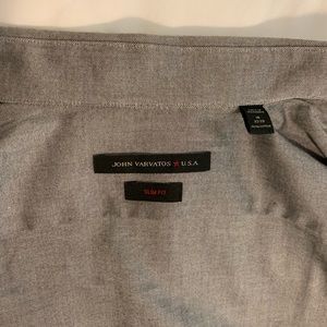 Grey John Varvatos Dress Shirt (New)